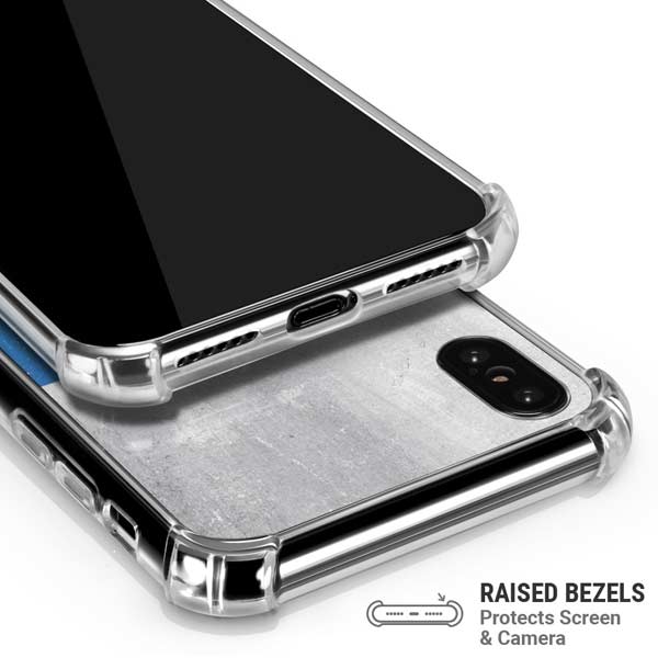 Russian Flag Distressed iPhone X/XS Clear Case