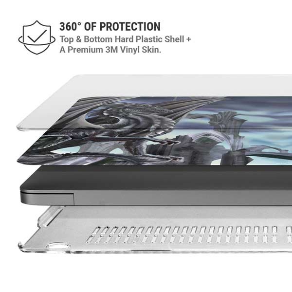 Ruth Thompson Checkmate Dragons by Ruth Thompson MacBook Pro 14in (2021-24) Case plus Skin