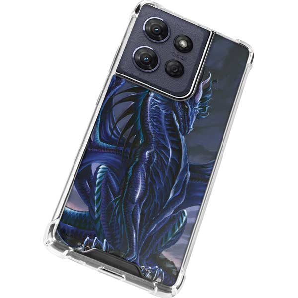 Ruth Thompson Dark Dragon by Ruth Thompson Moto G 5G (2025) Clear Case