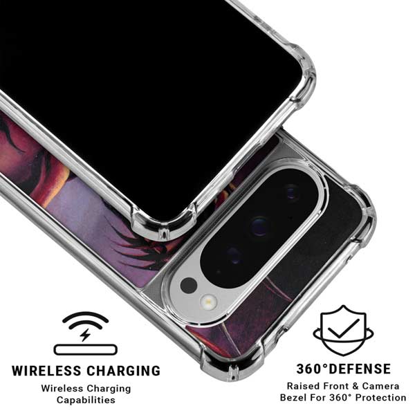 Ruth Thompson Red Dragon by Ruth Thompson Google Pixel 10 Pro XL Clear Case