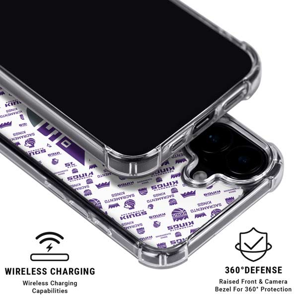 NBA Sacramento Kings History Logo Blast iPhone 16 MagSafe Case
