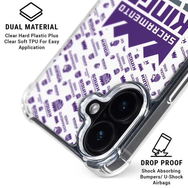 NBA Sacramento Kings History Logo Blast iPhone 16 MagSafe Case