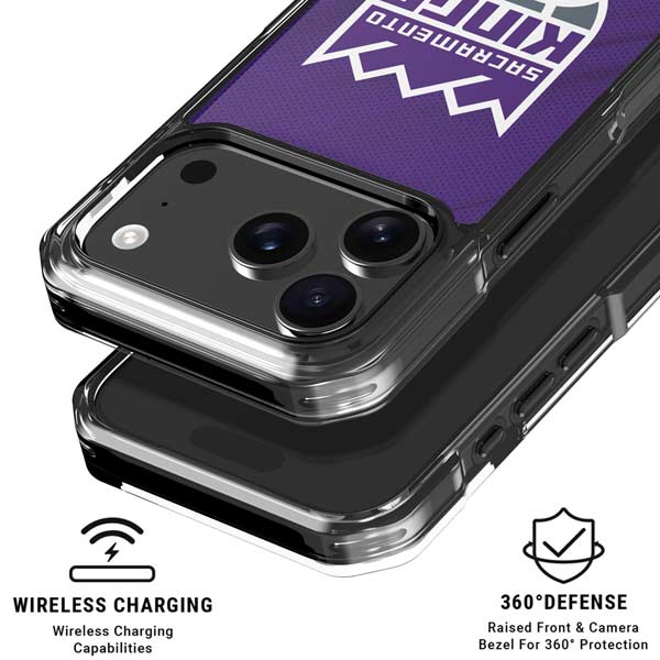 NBA Sacramento Kings Jersey iPhone 17 Pro Clear Case