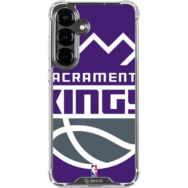 NBA Sacramento Kings Large Logo Galaxy S26 Plus Clear Case