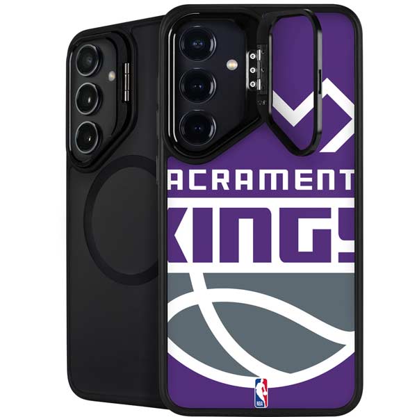 NBA Sacramento Kings Large Logo Galaxy S26 Plus Kickstand Case