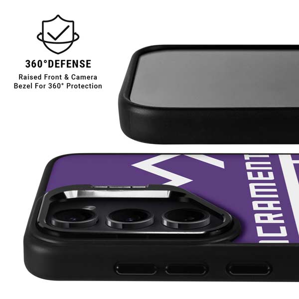 NBA Sacramento Kings Large Logo Galaxy S26 Plus Kickstand Case