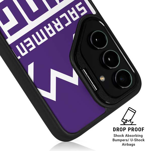 NBA Sacramento Kings Large Logo Galaxy S26 Plus Kickstand Case