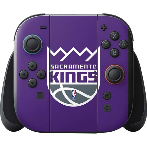 NBA Sacramento Kings Large Logo Nintendo Switch 2 (2025) with Joy-Con Skin