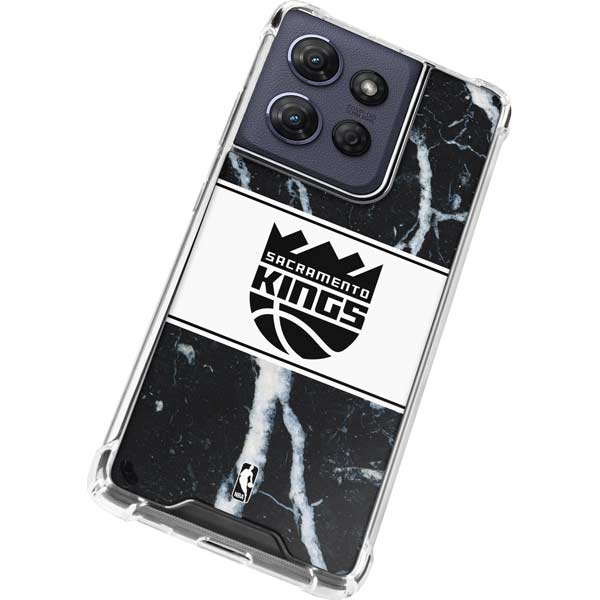 NBA Sacramento Kings Marble Moto G 5G (2025) Clear Case