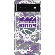 NBA Sacramento Kings Purple Digi Camo Pixel Cases