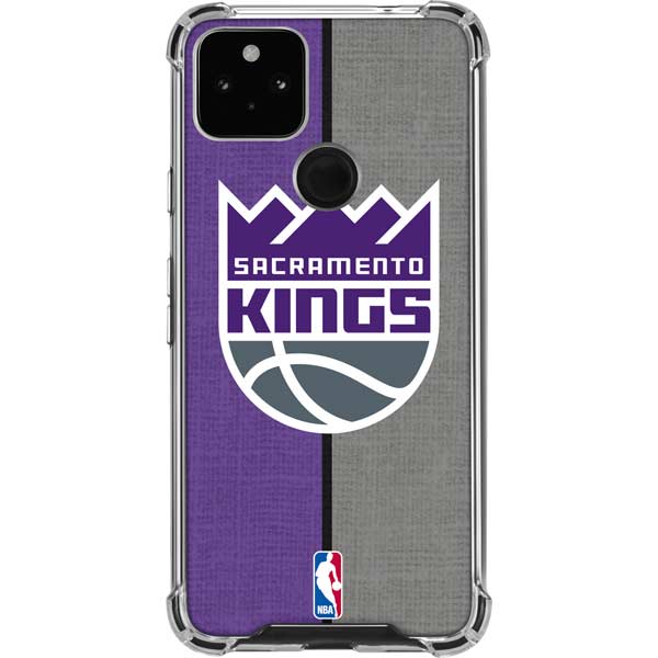 NBA Sacramento Kings Split Canvas Pixel Cases