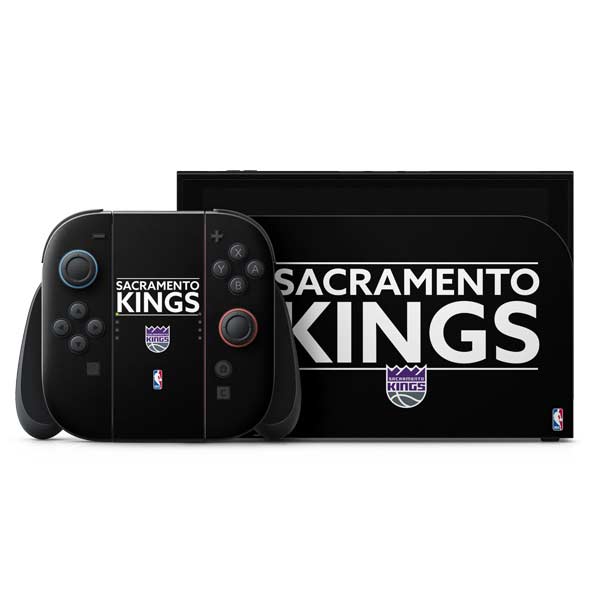 NBA Sacramento Kings Standard - Black Nintendo Switch 2 (2025) with Joy-Con Skin