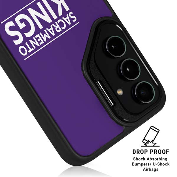 NBA Sacramento Kings Standard - Purple Galaxy S26 Plus Kickstand Case