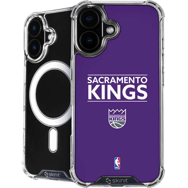 NBA Sacramento Kings Standard - Purple iPhone 16 MagSafe Case