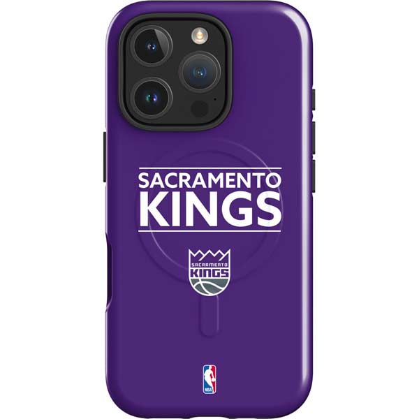 NBA Sacramento Kings Standard - Purple iPhone 16 Pro Magsafe Impact Case