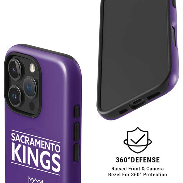 NBA Sacramento Kings Standard - Purple iPhone 16 Pro Magsafe Impact Case