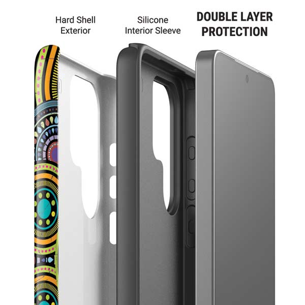 Sacred Wheel Colored Galaxy S26 Ultra Impact Case