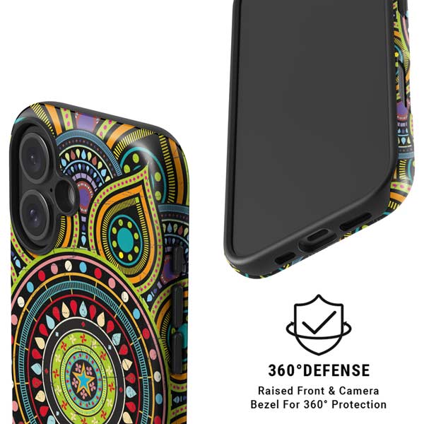 Sacred Wheel Colored iPhone 16 Magsafe Impact Case