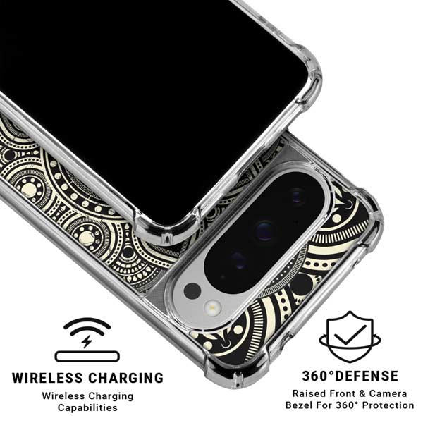 Sacred Wheel Google Pixel 10 Pro XL Clear Case