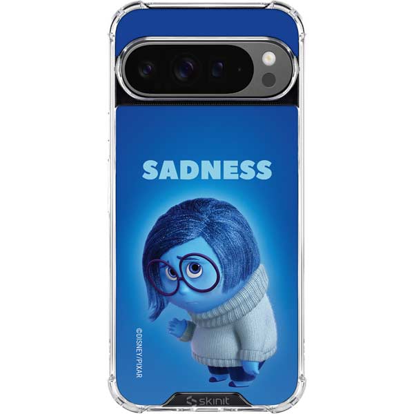 Disney Inside Out Sadness Portrait Google Pixel 10 Pro XL Clear Case