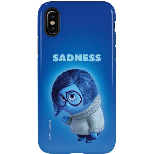 Disney Inside Out Sadness Portrait iPhone XS Pro Case
