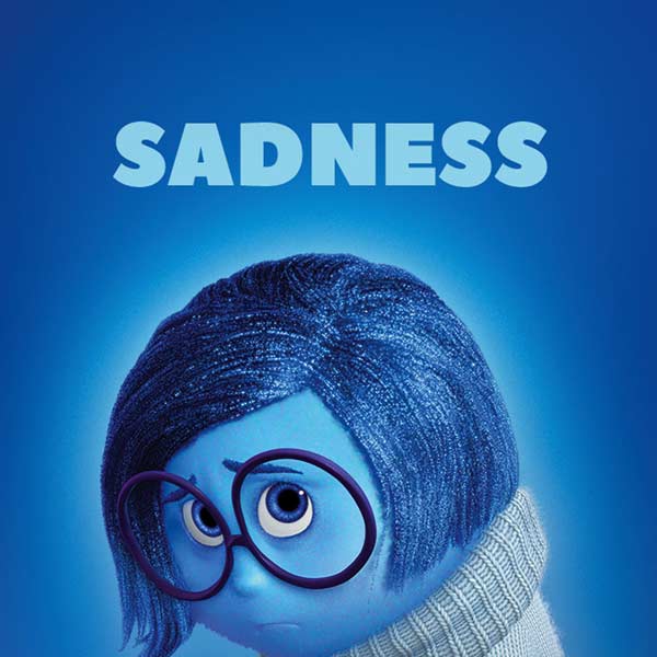 Disney Inside Out Sadness Portrait iPhone XS Pro Case