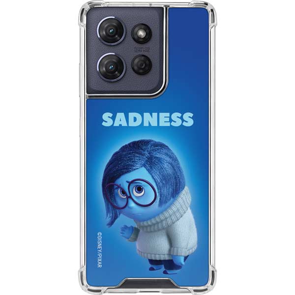 Disney Inside Out Sadness Portrait Moto G Power 5G (2025) Clear Case