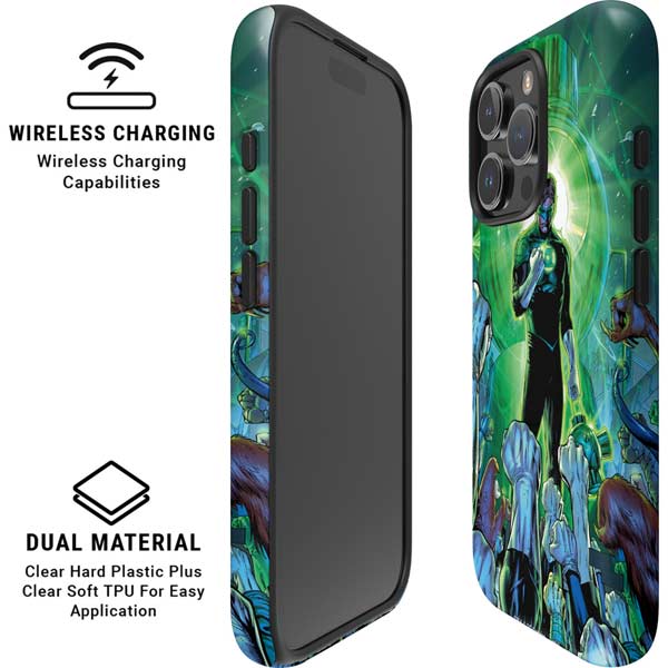 DC Comics Green Lantern Dark Days Cover #4 New 52 Art by Billy Tan iPhone 16 Pro Max Magsafe Impact Case
