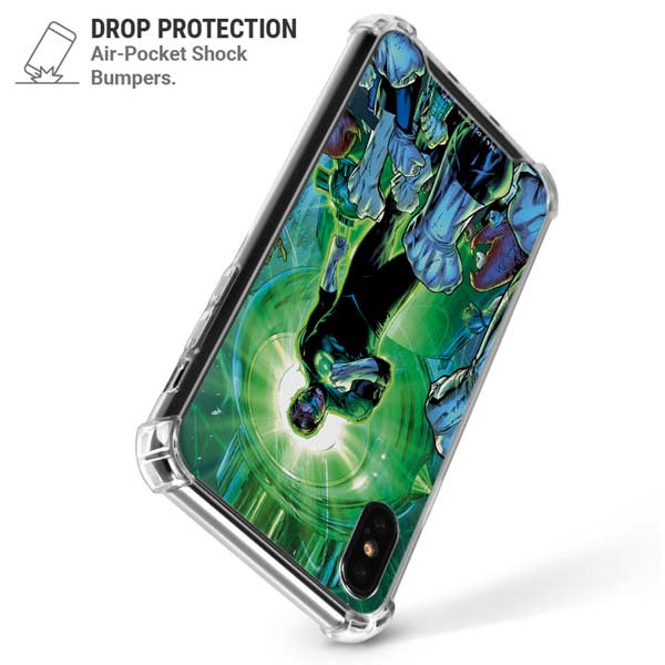 DC Comics Green Lantern Dark Days Cover #4 New 52 Art by Billy Tan iPhone X/XS Clear Case