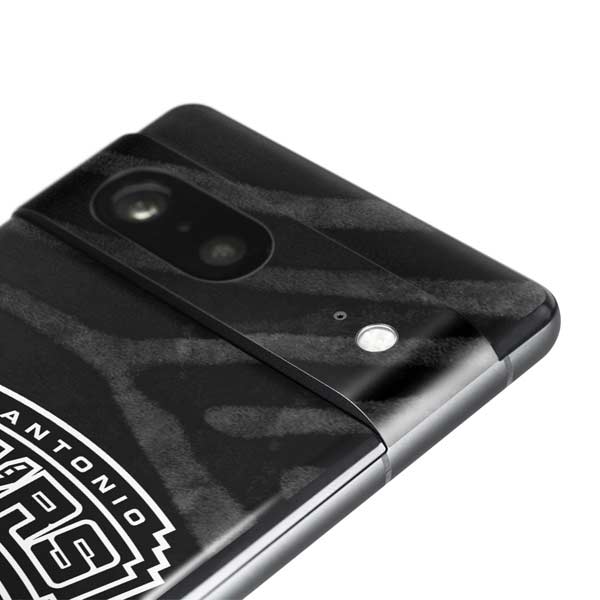 NBA San Antonio Spurs Black Animal Print Pixel Skins