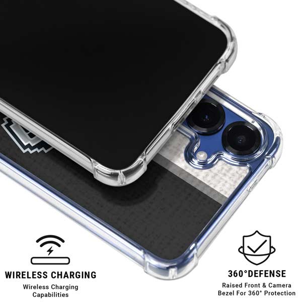 NBA San Antonio Spurs Canvas Galaxy S25 Plus Clear Case