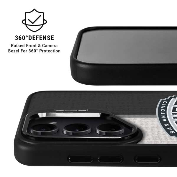 NBA San Antonio Spurs Canvas Galaxy S26 Plus Kickstand Case