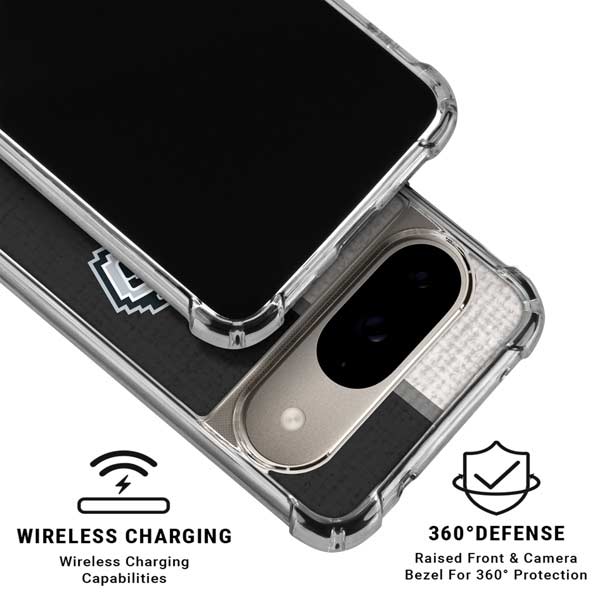 NBA San Antonio Spurs Canvas Google Pixel 10 Clear Case