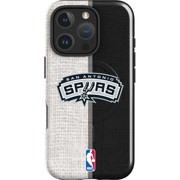 NBA San Antonio Spurs Canvas iPhone 16 Pro Max Magsafe Impact Case