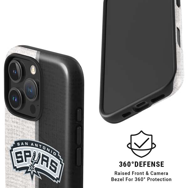 NBA San Antonio Spurs Canvas iPhone 16 Pro Max Magsafe Impact Case
