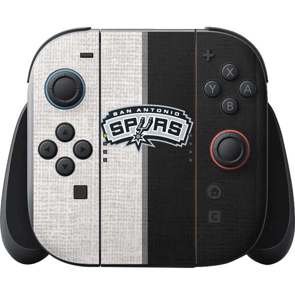 NBA San Antonio Spurs Canvas Nintendo Switch 2 (2025) with Joy-Con Skin