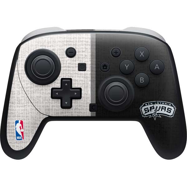 NBA San Antonio Spurs Canvas Nintendo Switch 2 (2025) Pro Controller Skin