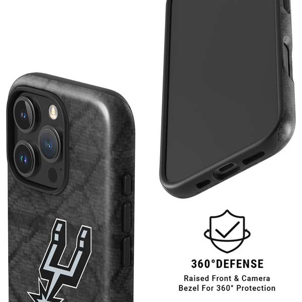 NBA San Antonio Spurs Dark Rust iPhone 16 Pro Max Magsafe Impact Case