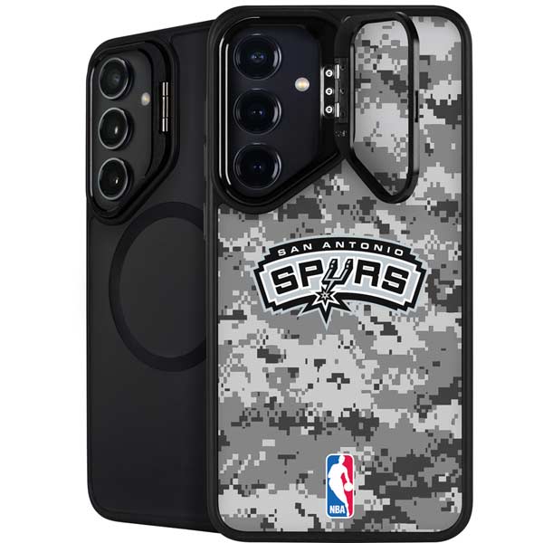 NBA San Antonio Spurs Digi Camo Galaxy S26 Kickstand Case