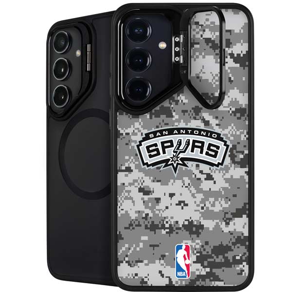 NBA San Antonio Spurs Digi Camo Galaxy S26 Plus Kickstand Case