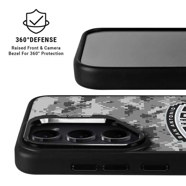 NBA San Antonio Spurs Digi Camo Galaxy S26 Plus Kickstand Case