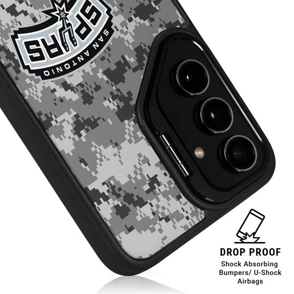 NBA San Antonio Spurs Digi Camo Galaxy S26 Plus Kickstand Case