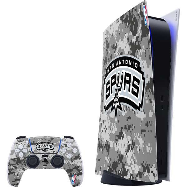 NBA San Antonio Spurs Digi Camo PlayStation PS5 Skins