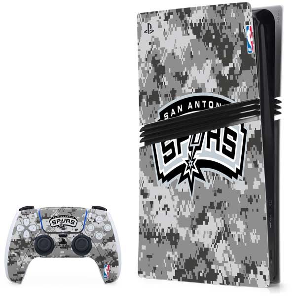 NBA San Antonio Spurs Digi Camo PlayStation PS5 Skins