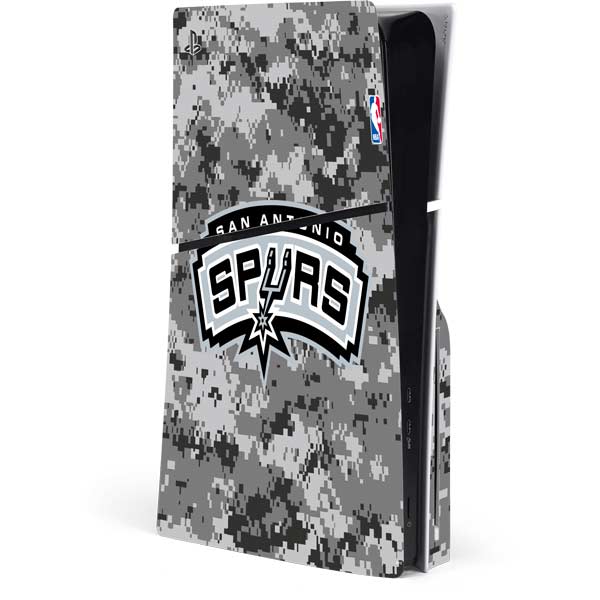 NBA San Antonio Spurs Digi Camo PlayStation PS5 Skins