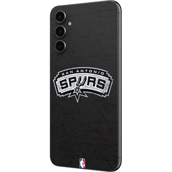 NBA San Antonio Spurs Distressed Galaxy A14 5G Skin