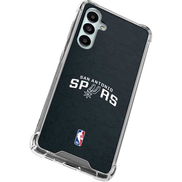NBA San Antonio Spurs Distressed Galaxy A16 5G Clear Case