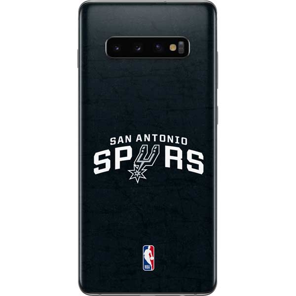 NBA San Antonio Spurs Distressed Galaxy S10 Plus Skin
