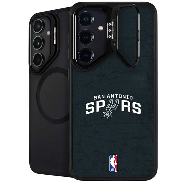 NBA San Antonio Spurs Distressed Galaxy S25 Plus Kickstand Case