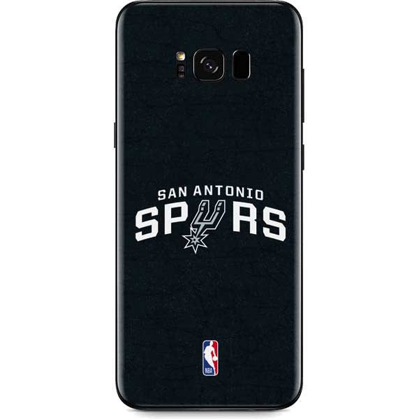 NBA San Antonio Spurs Distressed Galaxy S8 Skin